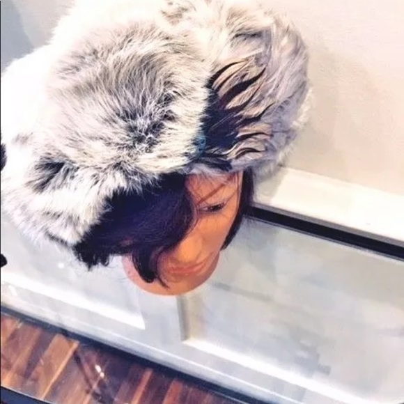 VTG CHINCHILLA REX HAT TAM BERET ANDRÉ CREATION - Picture 2 of 10